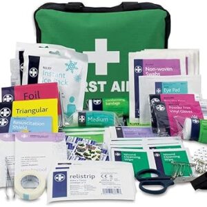 LEWIS-PLAST First Aid Parts of Plastic First Aid Kit 160 Pieces